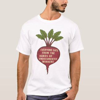 T-shirt Tout le monde mange des mains des sans-papiers