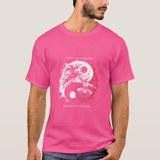 T-shirt Tout Le Monde N'Était Certainement Pas Kung Fu En 