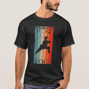 T-shirt Tout Le Monde N'Était Sûrement Pas Kung Fu En Trai