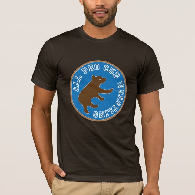 T-shirt Tout le pro CUB luttant (Devant)