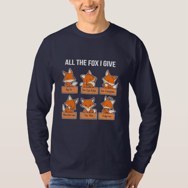 T-shirt Tout Le Renard Que Je Donne (Devant)