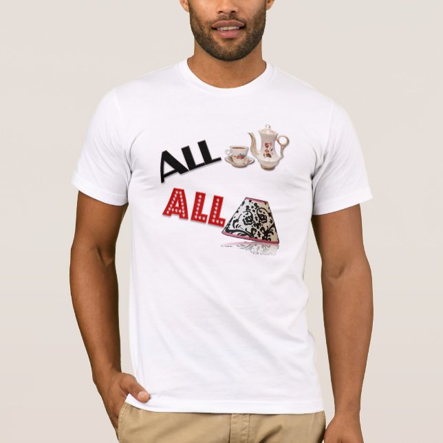 T-shirt Tout le T toute la nuance (Devant)