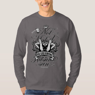 T-shirt Tout mon amour à la nomenclature (ver de noir.)