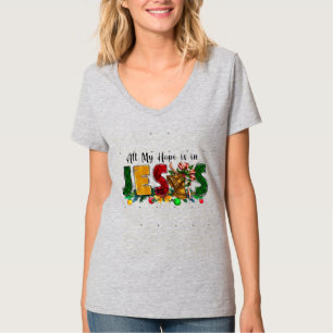 T-shirt : Tout mon espoir est en Jésus