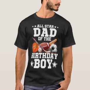 T-shirt Tout Papa Vedette Du Basket-ball Pour Le Garçon D'