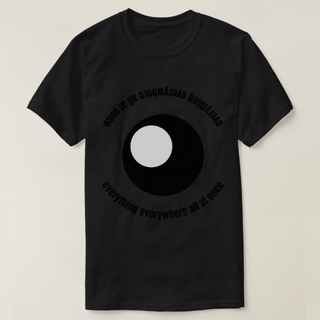 T-shirt Tout Partout À La Fois, Cadeau Pour Fille (Design devant)