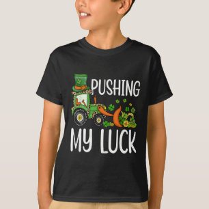 T-shirt Tout-petits garçons enfants qui poussent ma chance