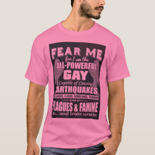 T-shirt Tout-puissant gay