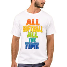 Tout Softball Tout le Temps Graphique Softball Gra