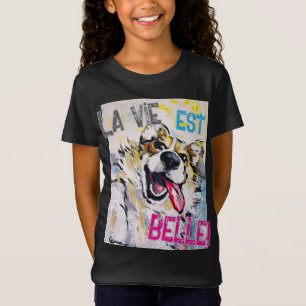 T-Shirt Tout sourire La vie est belle!