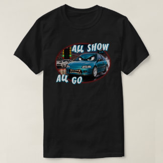 T-shirt Tout spectacle, toute vitesse, fusée de riz
