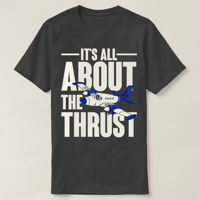 T-shirt Tout sur la poussée (Design devant)