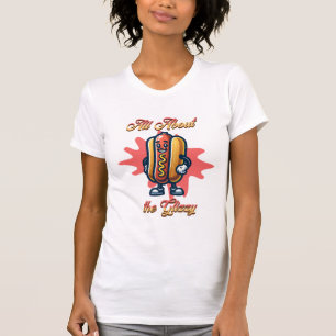 T-shirt Tout sur les vertiges   Funny Hot dog Humour