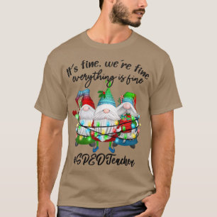T-shirt Tout va bien Enseignant SPEED 