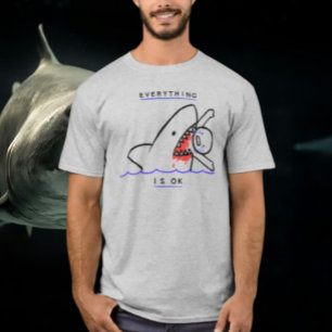 T-shirt Tout va bien : Face Life's Challenges with Dark