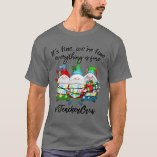 T-shirt Tout Va Bien Professeur Joyeux Noël Xmas Gn