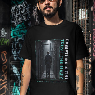 T-shirt Tout Va Bien Tee Média Cyberpunk Dystopique