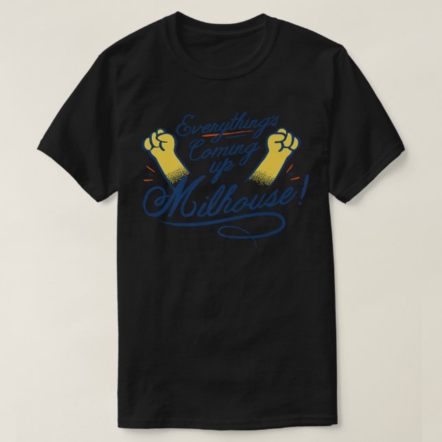 T-shirt Tout va venir Milhouse Amoureux des chats Chat Own (Design devant)
