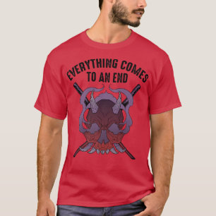 T-shirt Tout Vient À La Fin Anime Ninjas Samurais