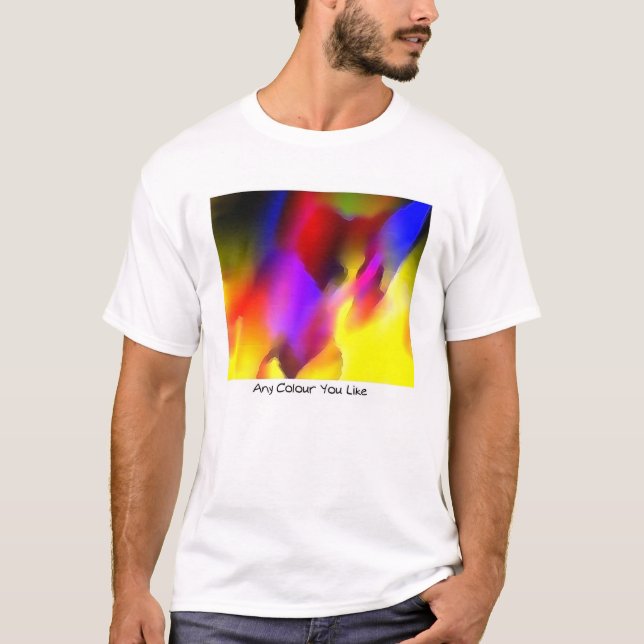 T-shirt Toute couleur que vous aimez (Devant)