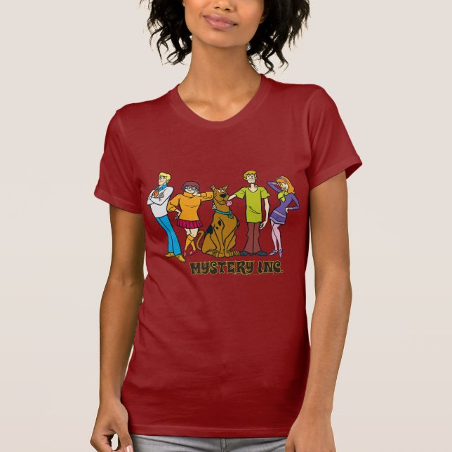 T-shirt Toute la bande 12 Mystery Inc (Devant)