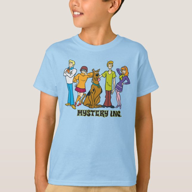 T-shirt Toute la bande 12 Mystery Inc (Devant)