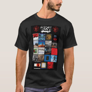 T-shirt Toutes les affiches d'album Rushband terminées