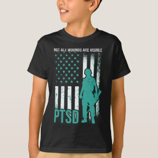 T-shirt Toutes les blessures ne sont pas visibles - Sensib