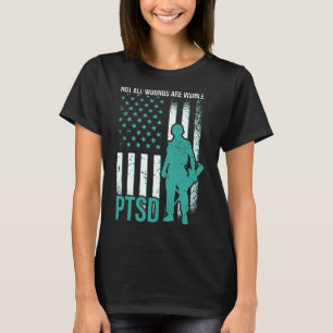 T-shirt Toutes Les Blessures Ne Sont Pas Visibles - Sensib