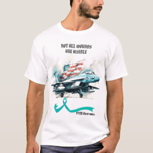 T-SHIRT TOUTES LES BLESSURES NE SONT PAS VISIBLES. SENSIBI