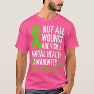 T-shirt Toutes les blessures ne sont pas visibles Sensibil