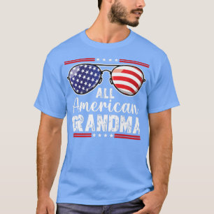 T-shirt Toutes les Chemise grand-mère américaine 4 juillet