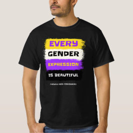 T-shirt Toutes les expressions de genre sont valides