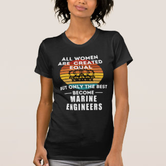 T-shirt Toutes les femmes sont créées égales, mais seuleme