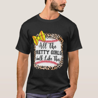 T-shirt Toutes les jolies filles marchent comme ça Douceur