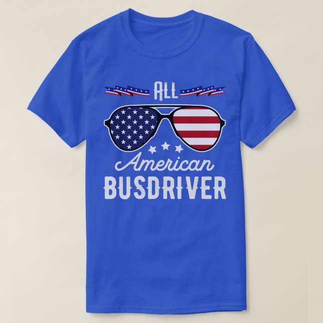 T-shirt Toutes les Lunettes de soleil 4 juillet Busdriver  (Design devant)