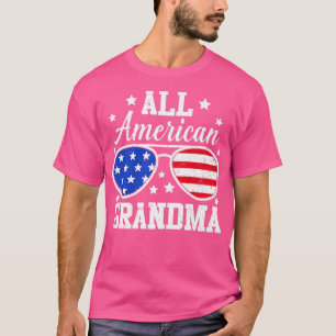 T-shirt Toutes les mammammamans américaines 4 juillet fami