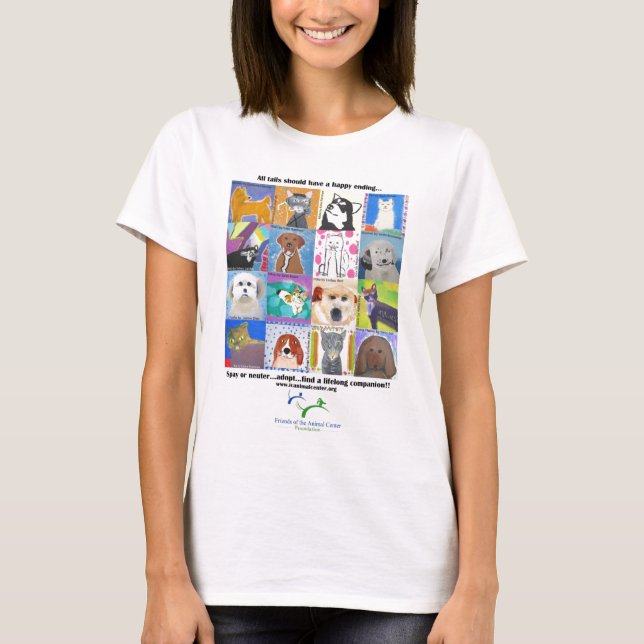 T-shirt Toutes les queues devraient avoir une fin (Devant)