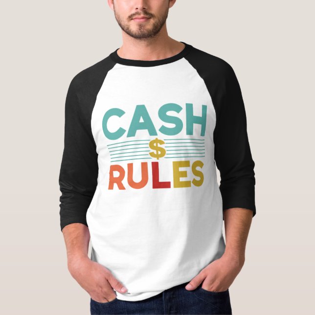 T-shirt "Toutes les règles de trésorerie" (Devant)