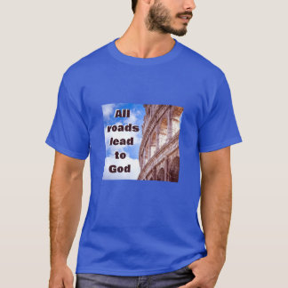 T-shirt toutes les routes (noir)