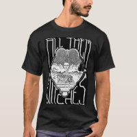 Toutes les sorcières ATW noir et blanc Classic T-S