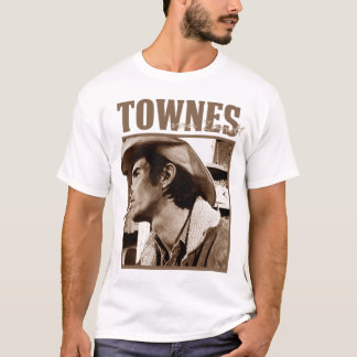 T-shirt Townes Van Zandt T-ShirtTownes Pays Rétro