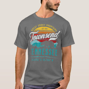 T-shirt Townsend Tennessee Retro Great Smoky Mountains Bea