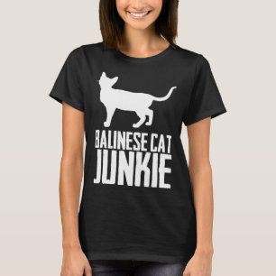 T-shirt toxico des chats balinais