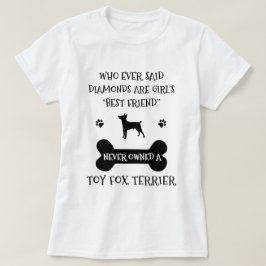 T-shirt Toy Fox Terrier Chien race meilleure