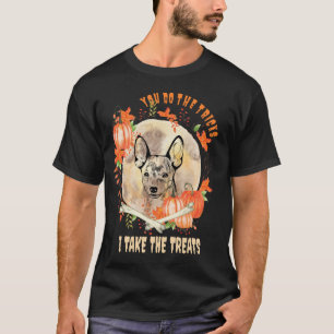 T-shirt Toy Fox Terrier Propriétaire Halloween Citrouille