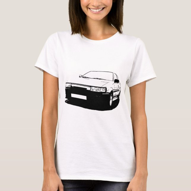 T-shirt Toyota AE86 (Devant)
