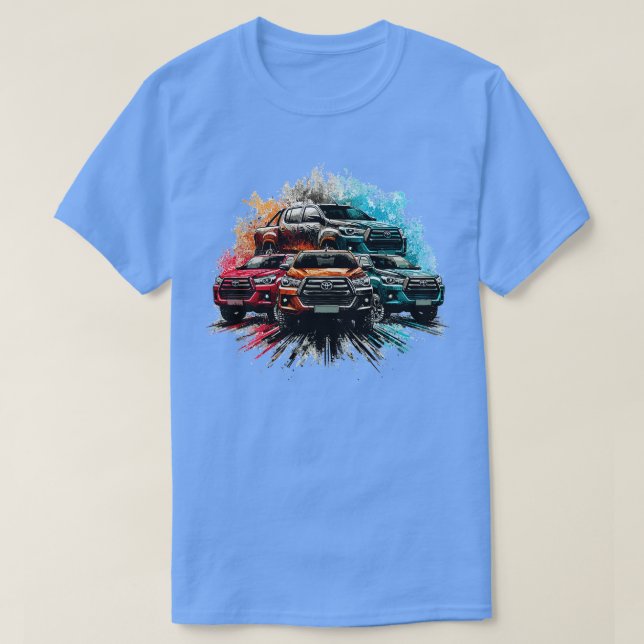 T-shirt Toyota Hilux 12 (Design devant)