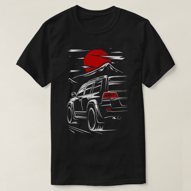 T-shirt Toyota Land Cruiser 200 (Design devant)