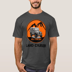 T-shirt Toyota Land Cruiser J40 OffRoad voiture fille fill